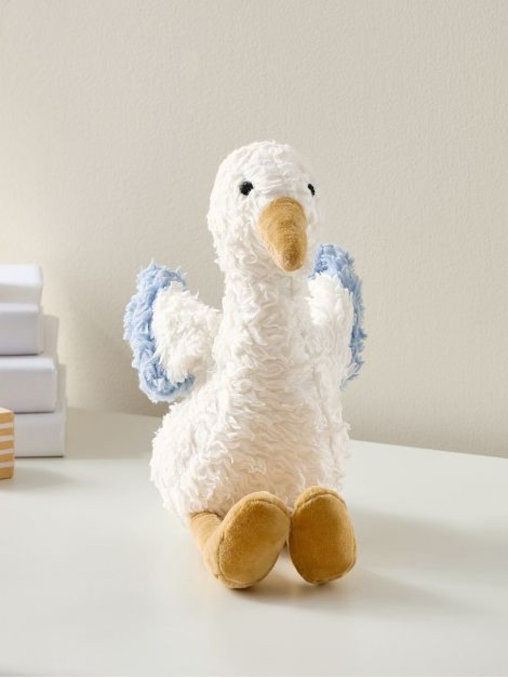 Natural Baby Plush Small Stork